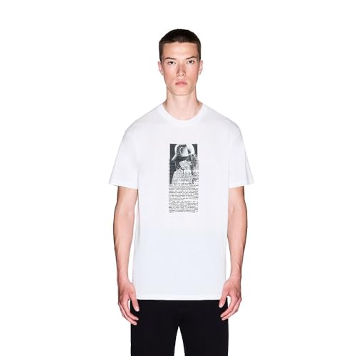 Armani Exchange Camiseta de Manga Corta para Hombre... - Amazon Espagne à 27.60€