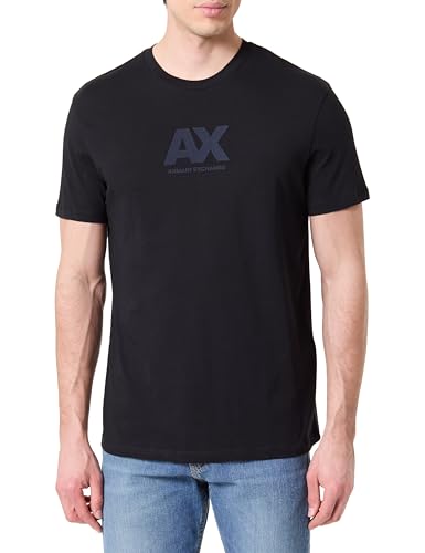 Armani Exchange Maglietta a Maniche Corte da Uomo con Logo... - Amazon Italie à 22.72€