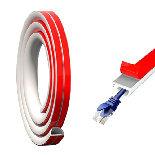 VEGCOO 3M - Canal de cable blanco, cubierta de cable... - High-Tech & Électronique Amazon Espagne à 7.96€