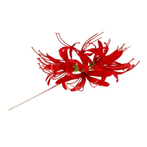 LALADEFIEE Épingle à Cheveux Fleuri Rouge En Métal Taille... - Beauté & Parfums Amazon France à 20.09€