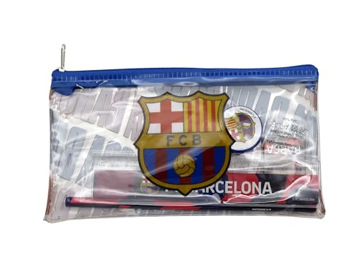 FC Barcelone Trousse Scolaire Bleu Produit Officiel en promo à 7,69€ (-77%) sur Amazon FR