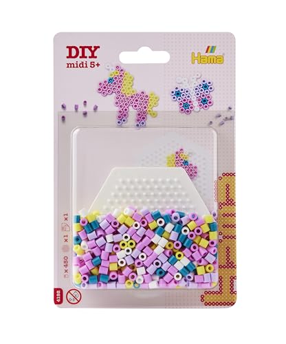 HAMA Blíster pequeño de perlas | Aprox. 450 cuentas... - Jouets & Jeux en promo à 4.09€