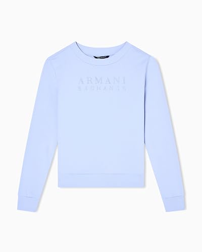 Armani Exchange Sudadera de Manga Larga para Mujer, Cuello... - Nouvelle promo Amazon à 50.31€