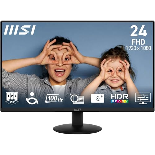 MSI PRO MP242L 23.8-Inch FHD Office Monitor - 1920 x 1080... - High-Tech & Électronique en promo à 48.97€