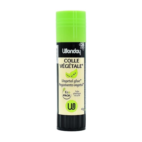 WONDAY - Pflanzen-Klebestift auf Stärkebasis, 40 g, ohne... - Home & Kitchen Amazon Germany à 4.20€
