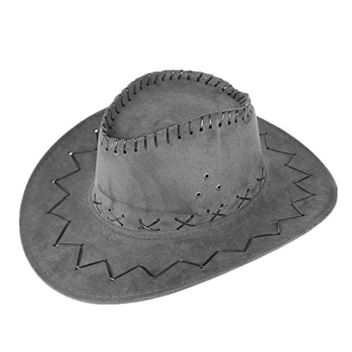 SRTUMEY Sombrero de vaquero para hombres y mujeres, ajuste... - Maison & Cuisine Amazon Espagne à 2.50€