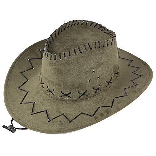 SRTUMEY Sombrero de vaquero para hombres y mujeres, ajuste... - Maison & Cuisine Amazon Espagne à 2.50€