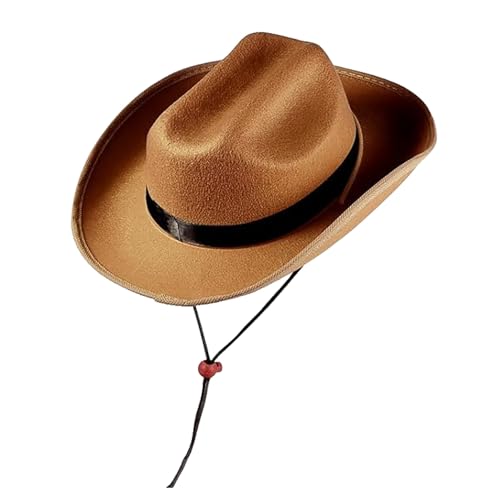 SRTUMEY Sombrero de vaquero para hombres y mujeres, ajuste... - Mode & Vêtements Amazon Espagne à 2.59€