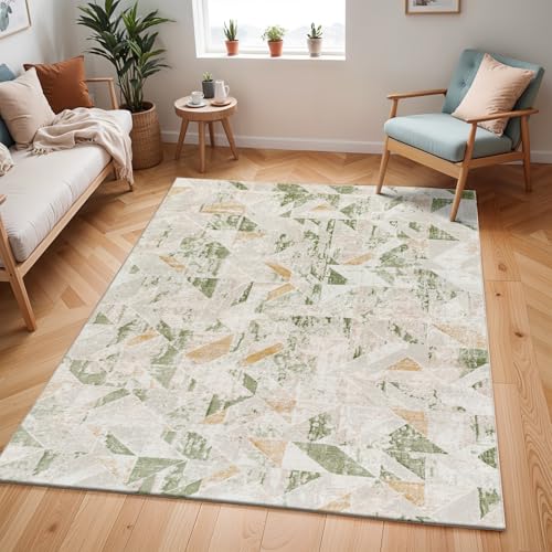 Livabliss Omice Geometric Rug - Scandi Area Rugs Living... - Maison & Cuisine en promo à 116.94€