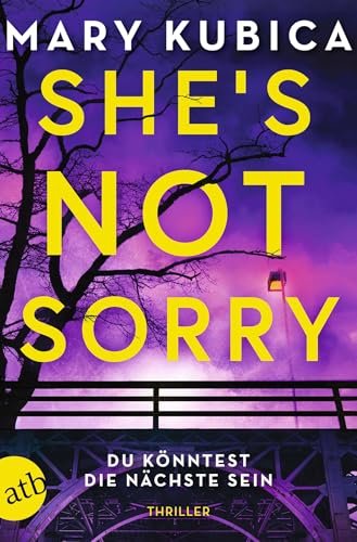 She’s Not Sorry – Du könntest die Nächste sein: Thriller - Amazon Allemagne à 2.99€