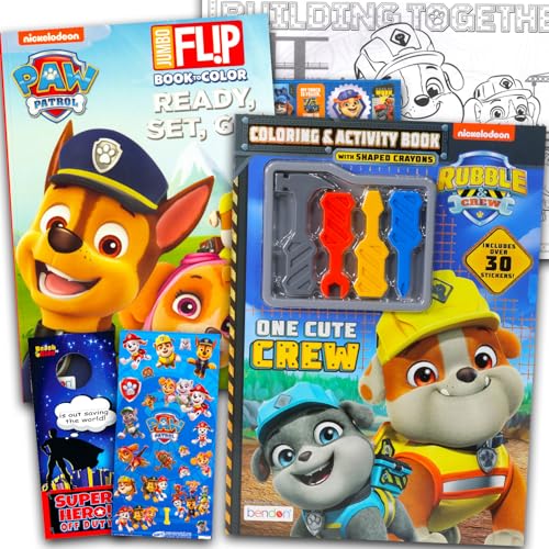 Paw Patrol Libro da colorare per bambini dai 4 agli 8 anni... - Jouets & Jeux Amazon Italie à 36.83€