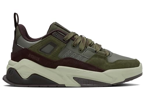 K-Swiss Techna, Scarpe da Ginnastica Uomo, Verde, 42 EU - Auto & Moto en promo à 50.70€