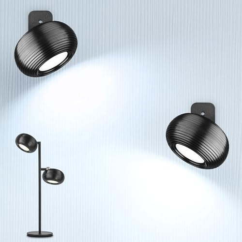 LuminexDesigns Cordless LED Wall Light with Detachable... - Maison & Cuisine Amazon Royaume-Uni à 12.37€
