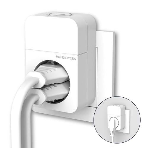 REV Steckdosenadapter COMBINI - Stecker/Steckdose mit... - High-Tech & Électronique Amazon Allemagne à 6.79€