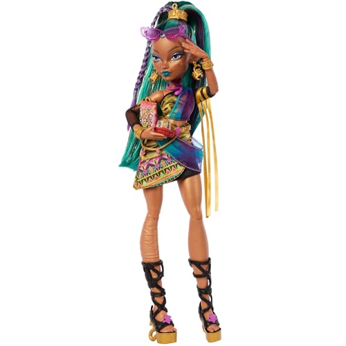 Monster High Poupée Nefera De Nile, momie royale en robe... - Jouets & Jeux en promo à 19.99€