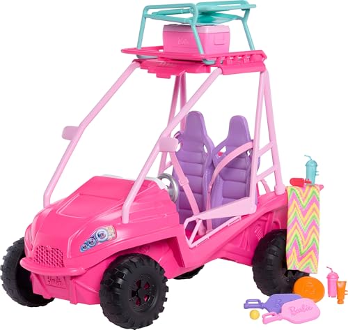 Barbie Mysteries: Beach Detectives Playset with Beach Buggy... - Jouets & Jeux Amazon Royaume-Uni à 22.79€