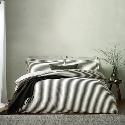 furn. Yard Hebden Mélange Stripe Baumwolle Bettbezug Set –... - Maison & Cuisine en promo à 28.11€