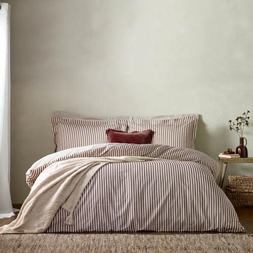 furn. Yard Hebden Mélange Stripe Baumwolle Bettbezug Set –... - Home & Kitchen Amazon Germany à 30.16€
