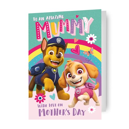 Paw Patrol Mother's Day Card 'Amazing Mummy' on Mothers Day... - Auto & Moto Amazon Royaume-Uni à 2.12€
