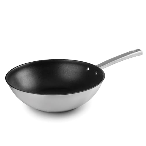 LACOR - 45728 - Wok Foodie, 18/10 Stainless Steel... - Home & Kitchen Amazon Italy à 14.79€