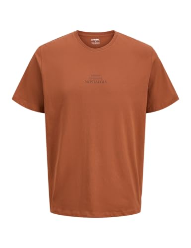 JJ rebel Jrebmalt tee SS Crew Neck, Bombay Brown, XXL... - Amazon Espagne à 4.94€