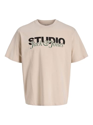 JACK & JONES Jjyuki Tee SS Crew Neck BF, Raggio di Luna, XXL - Amazon Italie à 7.50€