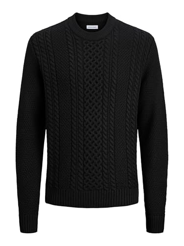 JACK & JONES Jjpaul Knit Crew Neck, Nero, S - Amazon Italie à 17.81€