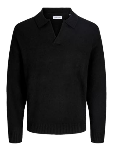 JACK & JONES Jjsoho Ollie Knit Split Neck, Nero, L - Home & Kitchen Amazon Italy à 25.00€