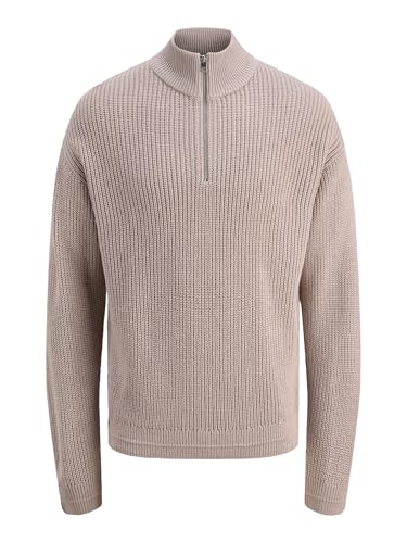 JACK & JONES Jjkaito Knit Half Zip BF, Atmosfera., L - Mode & Vêtements Amazon Italie à 19.64€