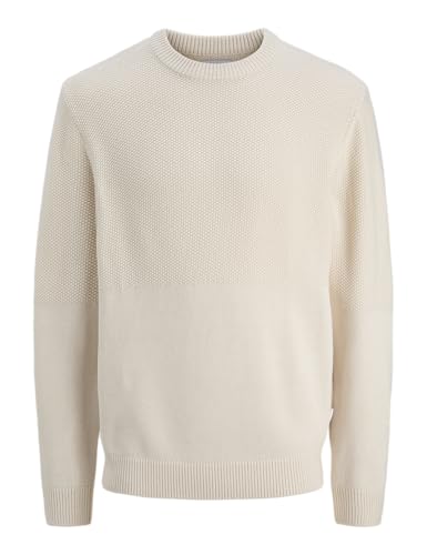 JACK & JONES Jjcarl Knit Crew Neck, Sea Salt, XS - Auto & Moto Amazon Royaume-Uni à 7.46€