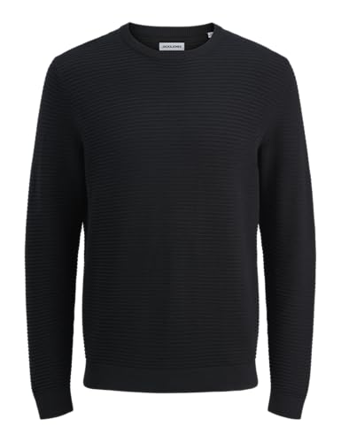 JACK & JONES Jjotto Knit Crew Neck Aw25, Nero, L - Amazon Italy à 14.55€