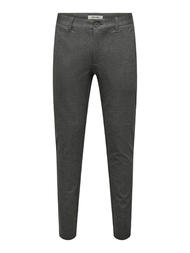 ONLY & SONS Onsmark Slim Check 020960 Pantalon, Jet Black... - Maison & Cuisine Amazon France à 24.65€