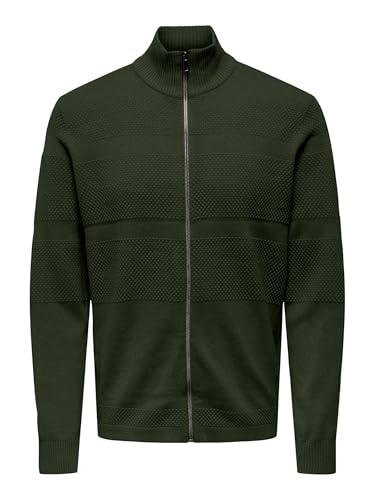 Only & Sons Male Strickjacke ONSMALIK Strickjacke - Nouvelle promo Amazon à 20.00€