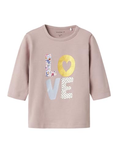 NAME IT Camiseta para Mujer Nbfkinda LS, Burnished Lilac, 58 - Jardin & Extérieur Amazon Espagne à 4.72€