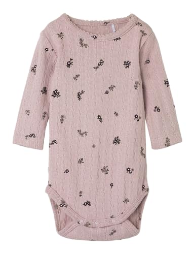 NAME IT Nbflower LS Body, Lilla Burnished, Numeric_62 Donna - Jardin & Extérieur Amazon Italie à 7.61€