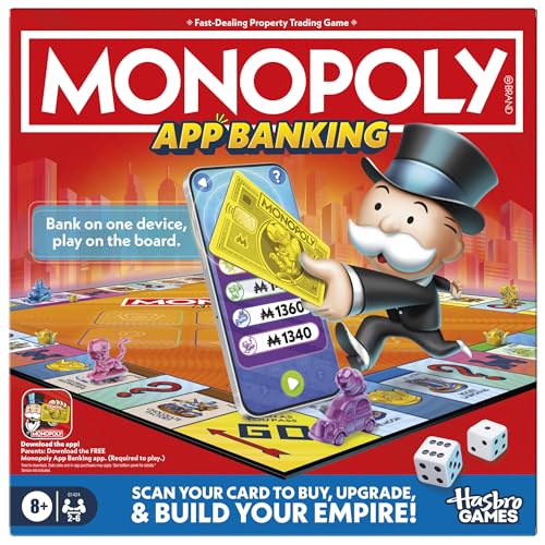 Monopoly App Banking Brettspiel - Englische Fassung - Video Games & Consoles Amazon Germany à 16.45€