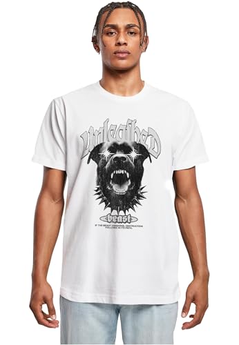 Mister Tee Mt3704-the Unleashed Beast tee Camiseta, Blanco... - Pet Supplies Amazon Spain à 15.46€