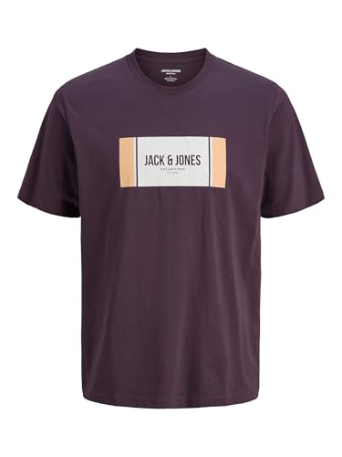 JACK & JONES Jjhayato tee SS Crew Neck BTS, Plum, S - Bricolage & Outils Amazon Espagne à 5.74€