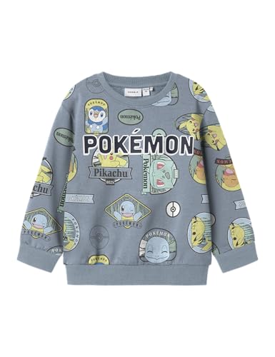 NAME IT Nmmjazy Pokemon Nreg Sweat UNB Sky, Dusty Blue, 104... - Toys & Games Amazon Spain à 6.48€