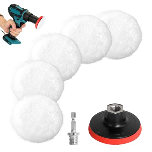 AiQInu 7 Pezzi Kit Lucidatura Auto,80 mm Tamponi Per... - Erreur de prix -77% à 7.59€