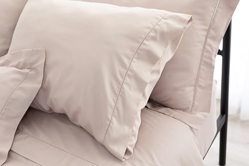 Catherine Lansfield Fantasy Sateen Modern Taupe Bed Sheet... - Maison & Cuisine en promo à 19.67€