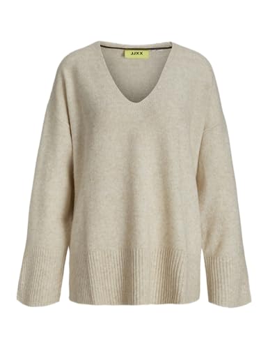 Jack & Jones Jxlucca Various V-Neck Knit Sn, Fog, M - Amazon Royaume-Uni à 8.51€