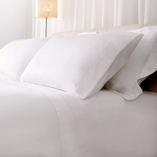 Fantasy Sateen White Parure de lit 135-210 x 280 cm + taie... - Maison & Cuisine Amazon France à 30.36€