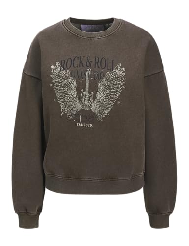 JJXX Jxbritta RLX LS Crew Swt, Nero, S Donna - Mode & Vêtements Amazon Italie à 11.93€