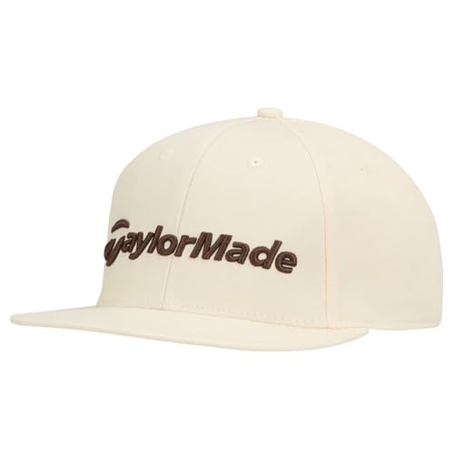 Taylormade Gorra de Golf 2025 Flatbill Snapback, Color Crema - Sports & Fitness en promo à 43.75€