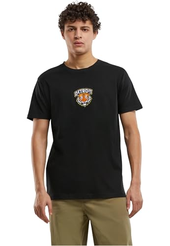Mister Tee Detroit Tiger Head Patch tee, Negro, M - Mode & Vêtements Amazon Espagne à 8.62€