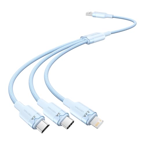 VENTION Cable USB 2.0 A Macho a 3 en 1 USB-C y Lightning y... - High-Tech & Électronique Amazon Espagne à 3.05€
