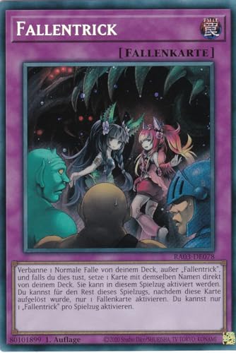 RA03-DE078 - Fallentrick - Secret Rare - Deutsch - 1.... - Jeux Vidéo & Consoles en promo à 1.00€