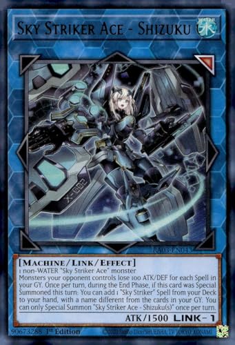 Sky Striker Ace - Shizuku (UR) - RA03-EN043 - Ultra Rare... - Jeux Vidéo & Consoles en promo à 2.95€