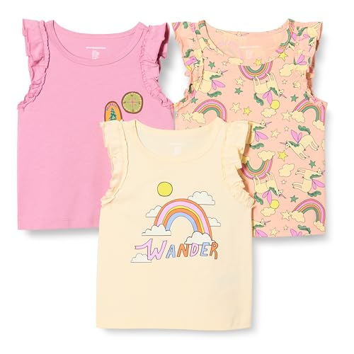 Amazon Essentials Camisetas sin Mangas con Volantes para... - Bébé & Puériculture Amazon Espagne à 10.24€
